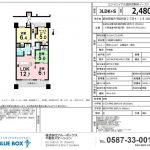 ミツイロイヤル国府宮駅前イースト  中古マンション 2,480万円 〈初期費用含め借入額2,860万円の場合 月々支払い額78,095円〉